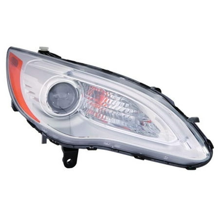 Right Convertible - Go-Parts » 2011 - 2014 Chrysler 200 Front Headlight Headlamp Assembly Front Housing / Lens / Cover - Right (Passenger) Side - (LX Sedan + Limited Convertible + Sedan + Touring Convertible + Sedan))