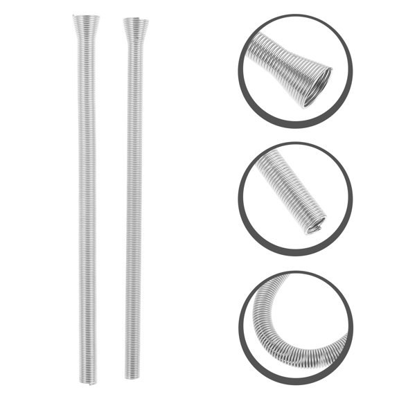 SEWACC 2-Pack Tube Bender Set for Pipes and Tubing, Easy-to-Use Manual Pipe Bending Tool for Plumbing and