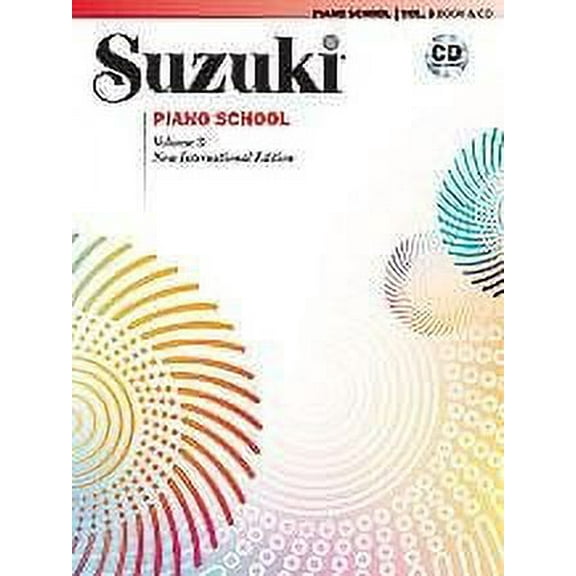 Suzuki Piano School New International Edition Piano Book and CD Volume 3