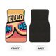 thumbnail image 2 of Balery Hello Summer Juego de 4 Alfombrillas para Auto, Revestimientos de Caucho Resistente, Diseño Antideslizante, 2 of 7
