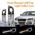 thumbnail image 2 of Parrilla delantera para Audi A4B8 09-11 Kit de cubierta de rejilla de luz antiniebla izquierda derecha de señal de giro Tmvgtek Accesorios para autos y motos, 2 of 9