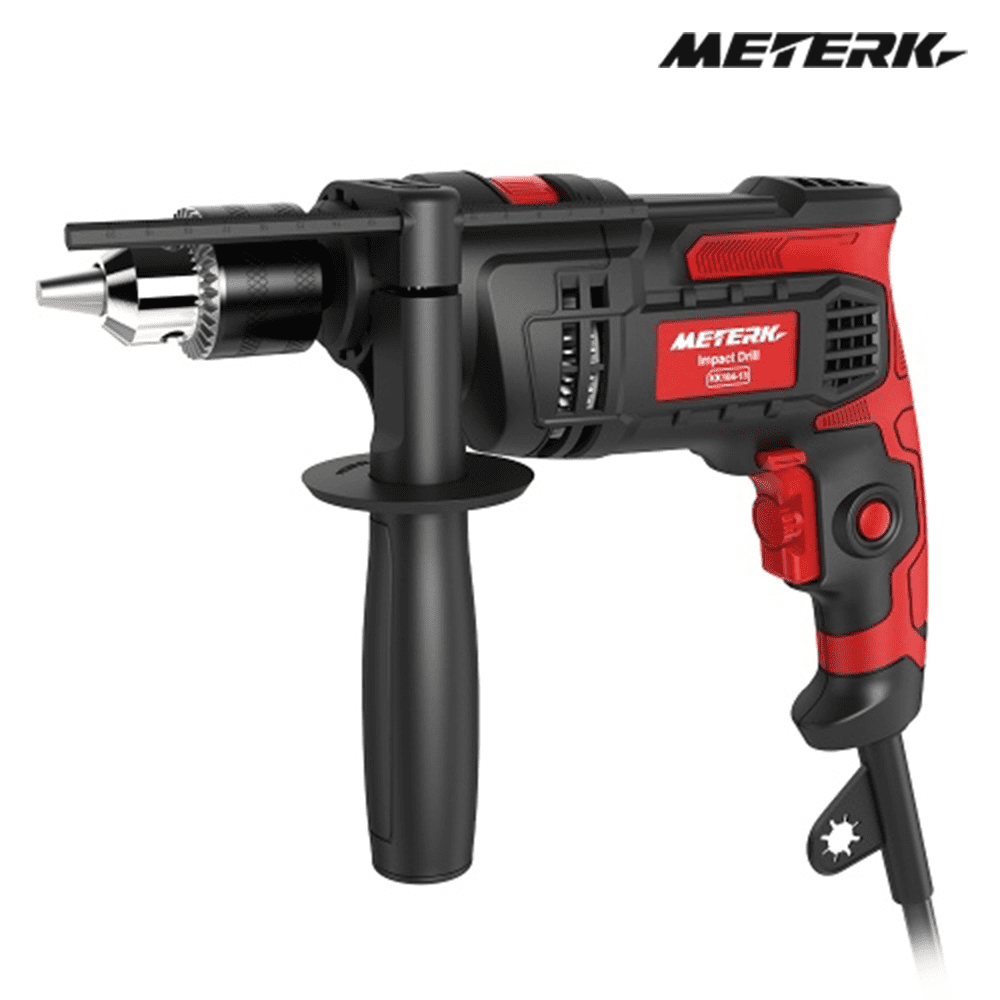 Hammer Drill Corded Electric 240V Heavy Duty VARIABLE SPEED with 9 Drill Bits UK 