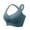 Navy, variant on Feancey Womens Seamless Bras Criss Cross Back Wireless Bra Wide Strap Casual Everyday Brassiere Solid Color Breathable Sports Bras Beige L