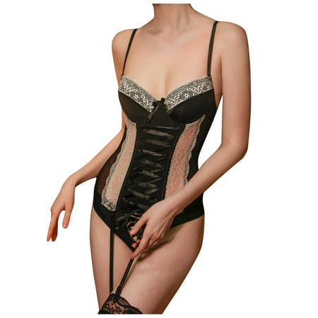 

Lingerie For Women Lingerie Corset Vest Chest Strap Tight Swimsuit Set Lingerie 2023