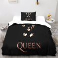thumbnail image 2 of Queen 3d Duvet Cover Sets, Bedding Set And Pillowcase For Single Or Double Bed Microfiber With Zipper Closure 2 Pcs Single, 2 of 5