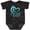 Storm Camo, variant on Inktastic Cure- Ovarian Cancer Awareness teal ribbon Boys or Girls Baby Bodysuit