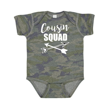 

Inktastic Cousin Squad with Arrows Gift Baby Boy or Baby Girl Bodysuit