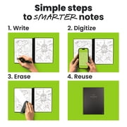 Rocketbook Smart Reusable Core Notebook - Dotted, Letter Size, Black