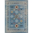 thumbnail image 4 of Rugs America Bradford KH60B Gabbeh Blue Tribal Moroccan blue Area Rug, 8'x10', 4 of 5