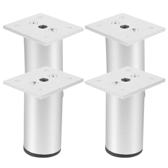 FRCOLOR  4 Pcs Metal Legs for Coffee Table Furniture Support Foot Heavy Extendable Cabinet Adjustable