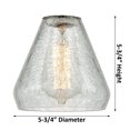 thumbnail image 7 of 616-1P-SG-G275 Innovations Lighting Conesus - 1 Light Cord Hung Mini Pendant In Industrial Style-10.75 Inches Tall and 6 Inches Wide-Satin Gold, 7 of 7