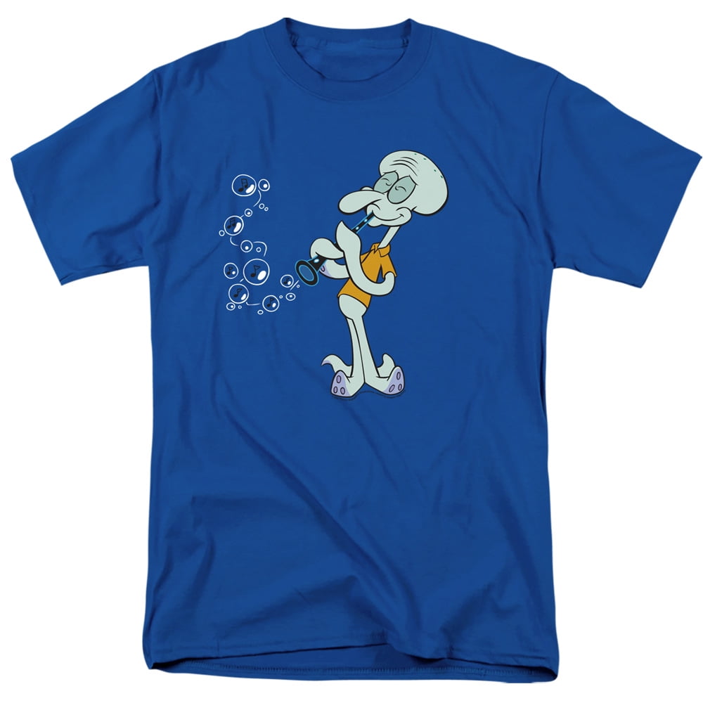 Spongebob Squidward's Clarinet Unisex Adult T Shirt - Walmart.com