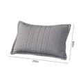thumbnail image 2 of Yarn Brushed Quilted Quilted Pillowcase 48x74cm Pillow Core Protective Cover Is Non-slip Machine Washable Dirt-proof And Soft And, Dark gray, 2 of 7