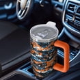 thumbnail image 5 of Camouflage 40oz Tumbler– Stainless Steel Insulated Tumbler with Handle and Straw, Large Capacity Travel Cup for Hot & Cold Drinks, 5 of 6