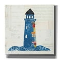 thumbnail image 1 of Epic Graffiti 'Nautical Collage II on Newsprint' by Courtney Prahl, Canvas Wall Art, 26"x26", 1 of 2