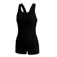 thumbnail image 3 of Yievot One Piece Swimsuits for Women Boyleg Water Aerobic Competitive Bathing Suit Color Block Ladies Swimwear, 3 of 5