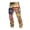 Z50-Khaki, variant on Men's Outdoor Fashionable Pants for Patriotic 4th of July Cargo Trousers Straight Leg Multi Pockets Elastic Waist Drawstring 1776-2026 Streetwear