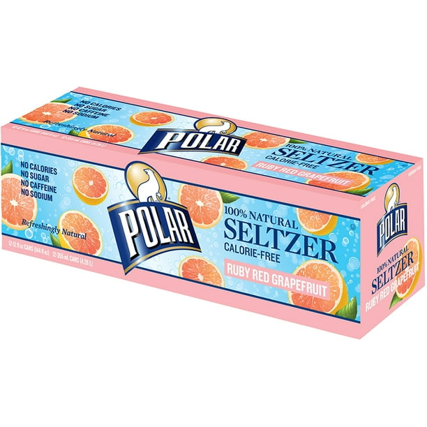 Polar Beverages Polar Seltzer, 12 ea
