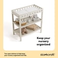 thumbnail image 6 of Storkcraft Morningside Infant Changing Table, Frosted Oat, 6 of 13