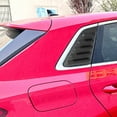 thumbnail image 4 of Pair of Rear Window Louver Cover Sturdy ABS Left Right Side Window Shutter Cover Trim Rear Air Vent Window Louvers for 8Y Hatchback 2021+, 4 of 7