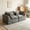 Antique Grey, variant on AUU 74.8" Oversized Modular Cloud Sectional Sofa with Waffle Fabric – Wide Deep Seat 2-Seater Couch for Living Room, Apartment, or Lounge