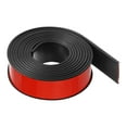 thumbnail image 1 of Uxcell 40mm x 3000mm Flexible TPE Self Adhesive U-Shape Veneer Edging Edge Banding Black, 1 of 7
