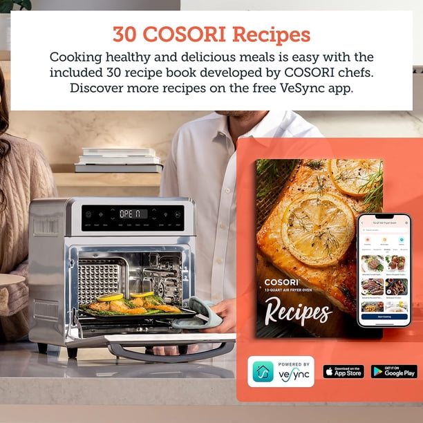 COSORI 13 Qt Air Fryer Oven - Stylish - Walmart Business Supplies