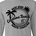 thumbnail image 4 of Inktastic Next Stop Carolina Beach, North Carolina Long Sleeve T-Shirt, 4 of 5
