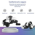 thumbnail image 4 of Accessoires de Sangle de Tête de Charge VR, Compatibles avec les Appareils Quest 2, avec Batterie, 5300 mAh Réglables pour Accessoires de Sangle Quest 2, Charge Rapide, Alimentation VR, Banque d'Alimentation, 4 of 6