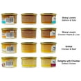 thumbnail image 3 of Fancy Feast Adult Cat Food 4 Flavor Grilled Sampler - 2 Each: Chicken Hearts and Liver,  Salmon and Sole, Chicken and Beef, Chicken (3 oz.) | MerlinsMart Zine & Catnip Toy, 3 of 9