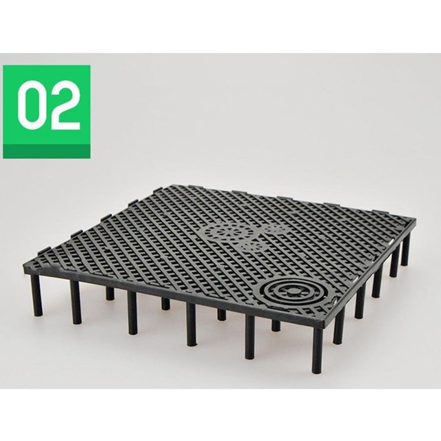 Fishbowl Bottom Filter Plate Ultra-dense Mesh Flexible Combine Splicing Design Clapboard Convenient Filtration Tool For Aquarium He Qiyong unisex