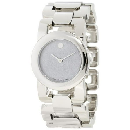 Movado Luma Series Ladies Stainless Steel Swiss Quartz Watch 0606543