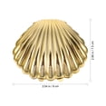 thumbnail image 4 of MasteelfCA 10pcs Favor Box Candy Box Shell Shape Treats Box Wedding Supplies Biscuit Box, 4 of 7