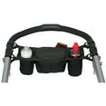 thumbnail image 3 of J.L. Childress Sip 'N Safe Stroller Organizer with Deep Cup Holders & Zippered Pockets - Black, 3 of 8