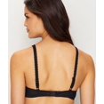 thumbnail image 2 of Wonderbra Refined Glamour Triangle Underwire Push-up Bra, Black, 36C, 2 of 2