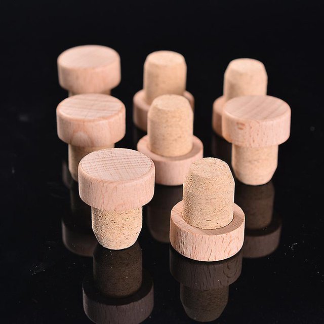 Tapones para botellas de vino Tapones de corcho en forma de T para vino Corcho Tapón de vino Corchos de vino reutilizables Tapones de madera y caucho para vino Tapones para botellas Tapón de sellado