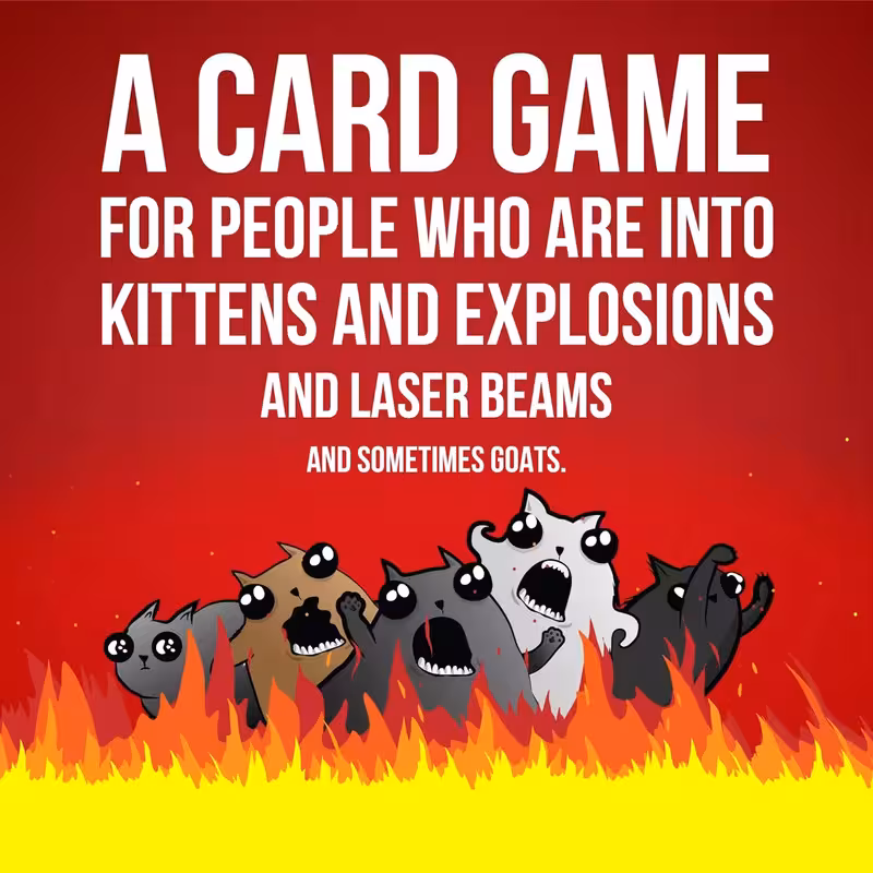 thumbnail image 4 of Juego de Cartas Exploding Kittens Edición Original Diversión para Familia y Amigos, 4 of 6