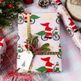 thumbnail image 5 of HOMERAL Christmas Wrapping Paper Roll - Pink Gift Wrap with Santa Claus, Bicycle, Gift Box, Snowflake, Merry Christmas - Perfect for Christmas - 17 Inch X 33 Feet, 5 of 7