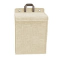 thumbnail image 3 of Cesta de lavandería plegable para colgar, organizador de ropa sucia, cesto para ropa sucia con asa beige medio, 3 of 9