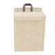 thumbnail image 3 of Cesta de lavandería plegable para colgar, organizador de ropa sucia, cesto para ropa sucia con asa beige medio, 3 of 9
