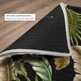 thumbnail image 6 of Addison Rugs Dream Shag Premium Machine Washable Transitional Leaves Midnight Rectangle Rug, 5' x 7'6", 6 of 8