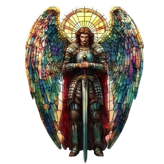 CAIROYAR Atrapasol de ángel navideño - Ventana de acrílico Regalo perfecto de Navidad