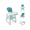 thumbnail image 1 of Silla Alta con escritorio color verde, 1 of 4