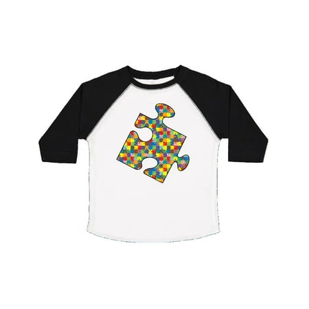 

Inktastic Jigsaw Patterned Jigsaw Piece Gift Toddler Boy or Toddler Girl T-Shirt