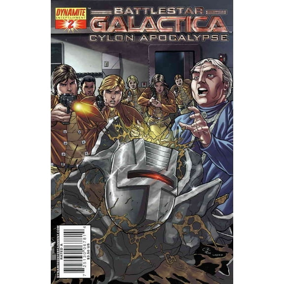 Battlestar Galactica: Cylon Apocalypse #2D VF ; Dynamite Comic Book