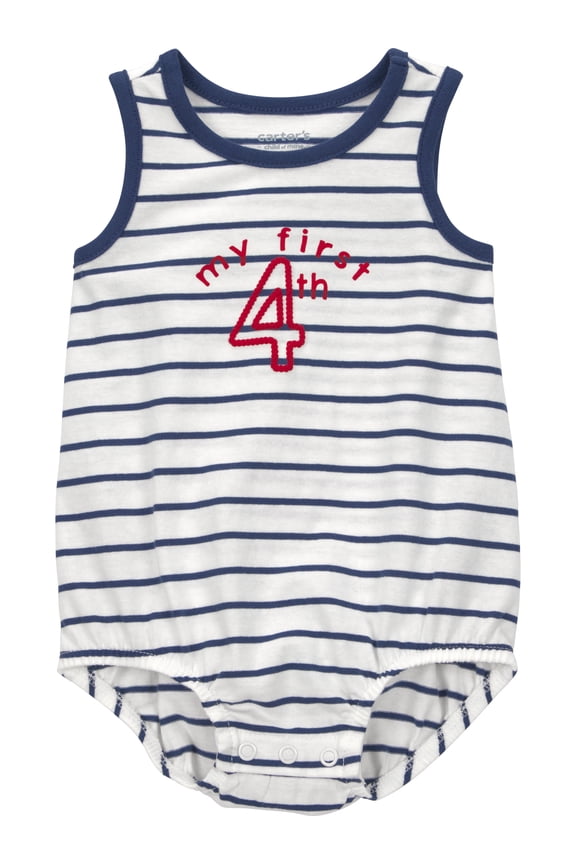 Patriotic Baby Bubble Bodysuit, Sizes 0/3-24 Months