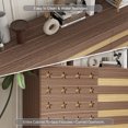 thumbnail image 3 of Leumius 55"Buffet Sideboard Cabinet Storage, Versatile Kitchen Storage Cabinet with Hand Carved Craftsmanship Featuring 2 Drawers and 3 Doors for Living Room Home Office Brown+Yellow, 3 of 9
