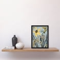 thumbnail image 4 of Artery8 Abstract Daffodils Bloom Rustic Artwork Spring Living Room Artwork Framed Wall Art Print A4, 4 of 5