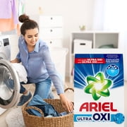 Ariel Laundry Detergent Powder, Oxi, Original Scent, 105 oz, 66 Loads