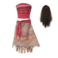 thumbnail image 1 of Moana vestidos niñas niños ropa Cosplay Vaiana princesa vestido collar peluca niños carnaval fiesta verano Disney disfraz Set2T Gao Jinjia LED, 1 of 2